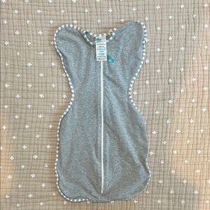 Love to Dream Gray Baby Swaddle